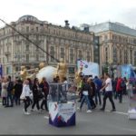 Moszkva város ünnepe, utcai rendezvények